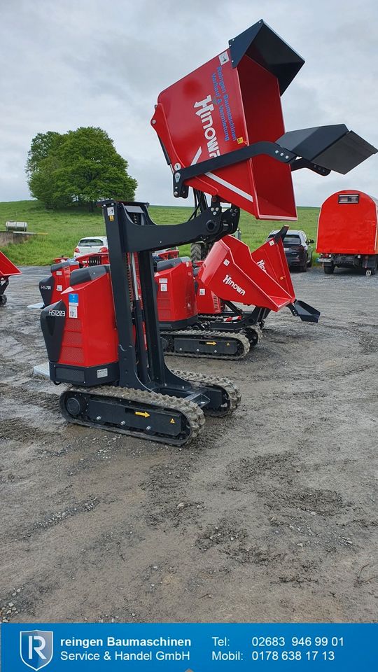 Mieten / Kaufen Hinowa Minidumper HS1203 Hochentlader inkl. MwSt. in Buchholz (Westerwald)