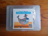 Crafthub Wooden Jigsaw Puzzle Holzpuzzle Happy Whale Wal  A3 neu Thüringen - Jena Vorschau