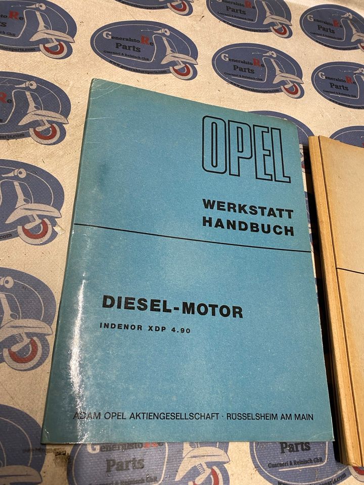 Werkstatthandbuch Opel Motoren Benzin Diesel 1,5-2,8 Original top in Kämpfelbach