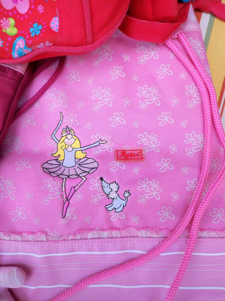 Rucksack Turnbeutel Sigikid Ballerina, Diddl, Sammies in Herbertingen