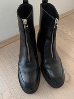 COX Boots schwarz Größe 41 / Lederstiefel Reißverschluss Aubing-Lochhausen-Langwied - Aubing Vorschau