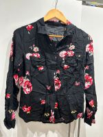 Bluse schwarz Blumen Damen M Saarland - St. Ingbert Vorschau