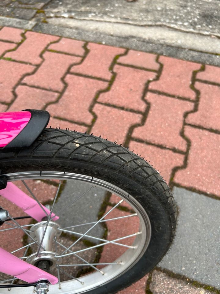Puky Kinderfahrrad 16 Zoll Pink -Youke- in Engelstadt