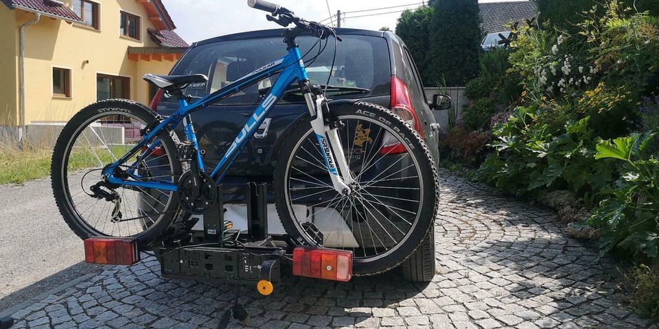 Heckfahrradträger Anhängekupplung, kein Thule, 2 Fahrräder in Burgstädt