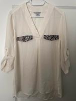 Bluse H&M cremeweiß Gr 38 Brandenburg - Bernau Vorschau