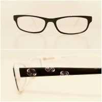 APOLLO Brille Brillengestell Rosen - schwarz weiß - Etui+Putztuch Essen - Essen-Ruhrhalbinsel Vorschau