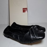 Högl Klassischer Ballerina Schuhe Schwarz Leder Gr. 39 NEU Nordrhein-Westfalen - Minden Vorschau