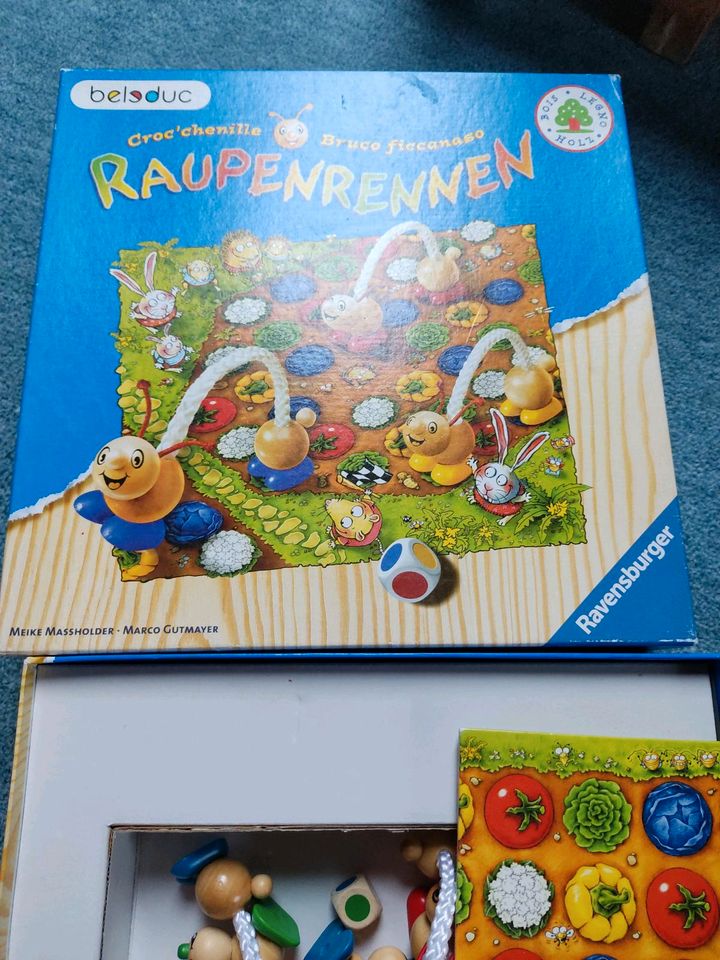 Brettspiel Spiel Raupenrennen Ravensburger Kindergarten  2003 in Pattensen