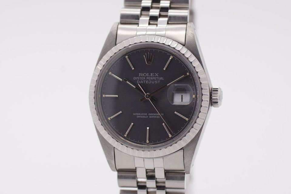 Rolex Datejust 36 16030 LC100 Full Set Grau Ghost in Frankfurt am Main