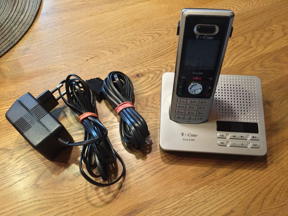 T-Home Sinus A500 DECT Telefon mit Anrufbeantworter in Spaichingen