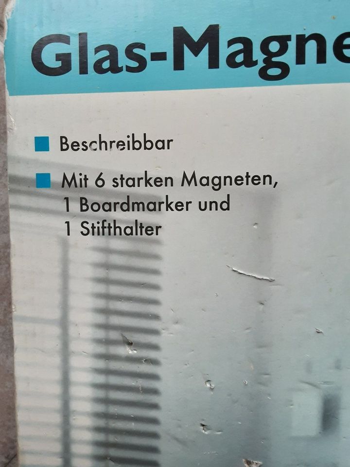 Magnettafel Glasmagnettafel NEU in Lembruch