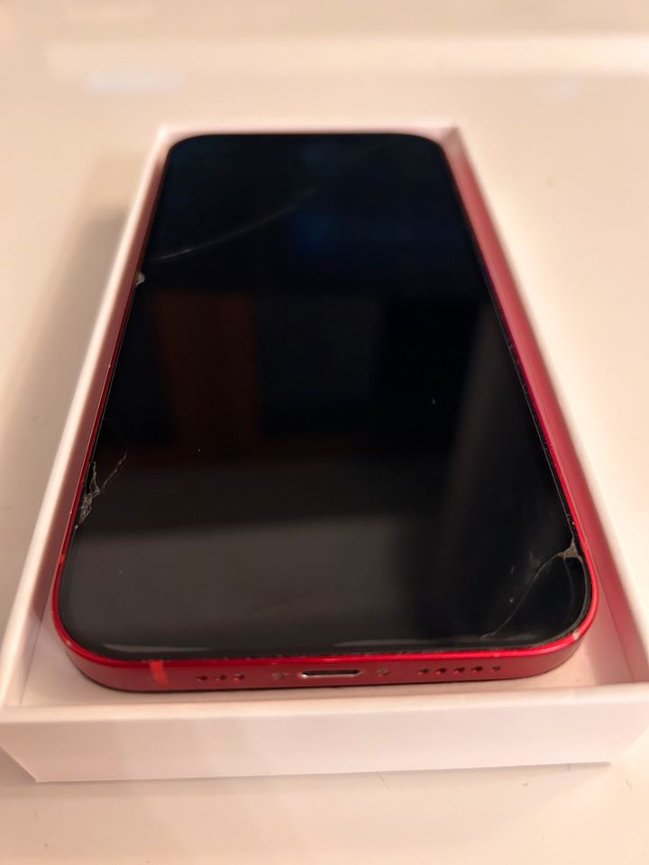 iPhone 13 Red (Product red) ♻️✅ in Aachen