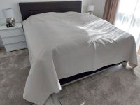 Einfarbige Tagesdecke Doppelbett Beige 280 x 250 cm mit 2 Kissen Hessen - Niestetal Vorschau