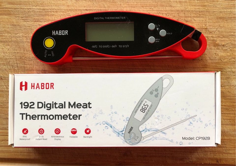 Digitales Thermometer für Essen / Fleisch / Tee / Food / Meat in