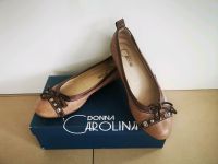 Donna Carolina - Ballerina Schuhe Leder braun Gr. 39 / 40 / 39,5 Niedersachsen - Wallenhorst Vorschau