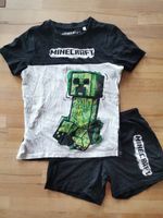 Pyjamaset Schlafshirt + Shorts Jungen 140 Minecraft Baden-Württemberg - Gutach (Schwarzwaldbahn) Vorschau