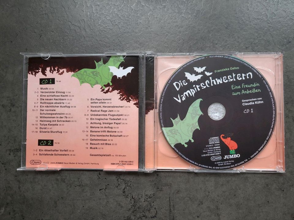 Die Vampirschwestern CD Folge 1, 2, 3 und 4 Hörspiel in Linkenheim-Hochstetten