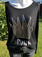 Only, Shirt "Punk", Gr.XL,schwarz Nordrhein-Westfalen - Hilden Vorschau