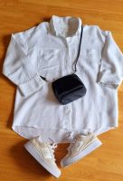 Oversized Leinen-Hemd weiß, Long-Bluse, H&M, Gr. M -L Nordrhein-Westfalen - Viersen Vorschau