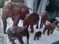 Afrikanische Holzschnitzerei Elefant Nordrhein-Westfalen - Lichtenau Vorschau