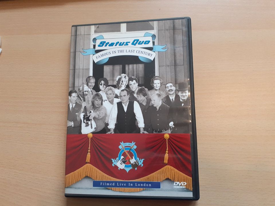 STATUS QUO Famous in the Last Century DVD Live Konzert Musik in Regensburg