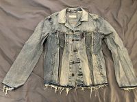 Jeansjacke Levi’s Männermode blau S Fransen used Look Baden-Württemberg - Heidelberg Vorschau