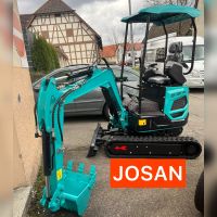 Minibagger NEU 1,8t Josan bagger ‼️netto 12.999€‼️kubota Knickarm Baden-Württemberg - Gemmrigheim Vorschau