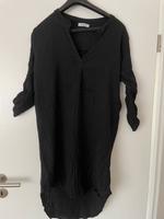 Kleid Musselin musselinkleid schwarz made in italy  italia viskos Hessen - Lich Vorschau