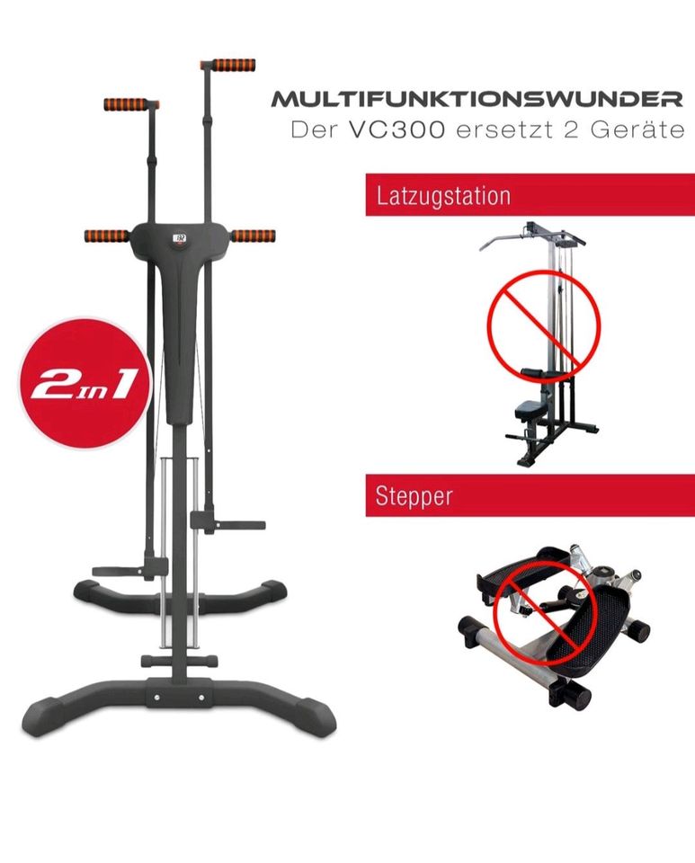 Sportstech Stepper VC 300 2in1 Vertical climber in Magdeburg