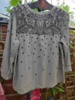 STREET ONE ♡ 38 40 Tunika Bluse bestickt grau Stickerei Paisley Rheinland-Pfalz - Mainz Vorschau