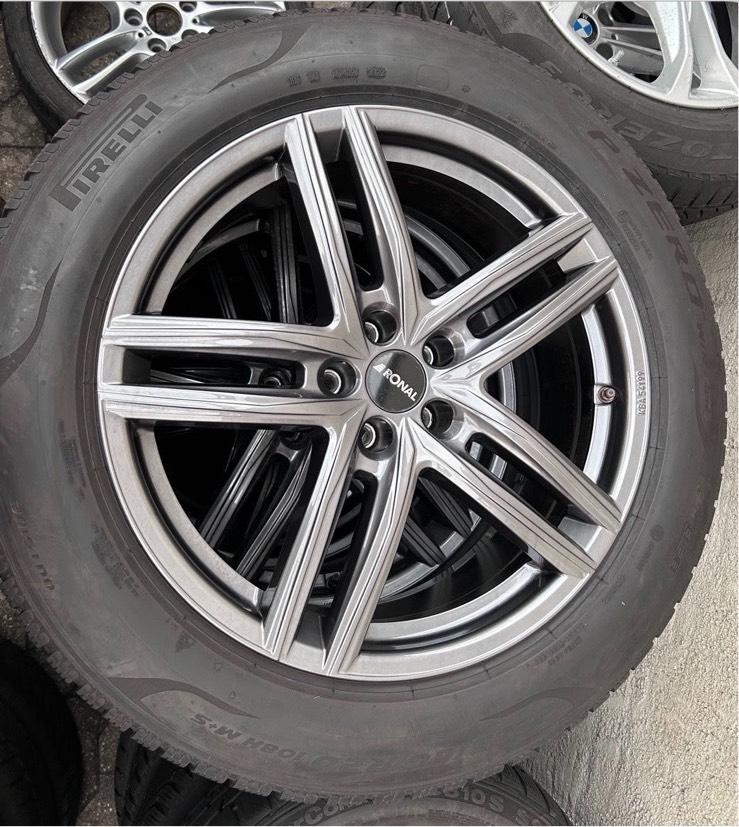 235/60R20 Pirelli Winterreifen auf 20zoll Ronal Alufelgen. in Bendorf