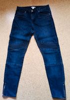 H&M Damen Jeans, Gr. 38, blau, 5 Pocket Nordrhein-Westfalen - Hünxe Vorschau