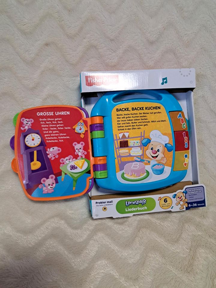 Fisher-Price Lernspaß Liederbuch mit OVP in Westerwaldkreis - Weltersburg |  Baby Spielzeug gebraucht kaufen | eBay Kleinanzeigen ist jetzt Kleinanzeigen