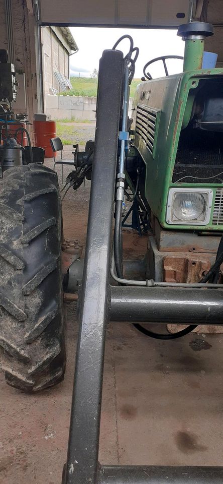 Frontlader Fendt farmer 105 106 108 5s Traktor Stoll aufnahme in Rudolstadt