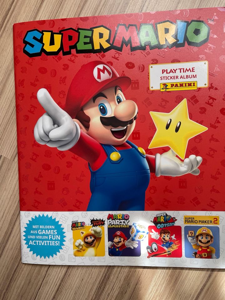 Super Mario Stickeralbum in Jena