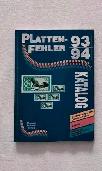 Thomas Schantl Plattenfehler Katalog Berlin, BRD und DDR in Göppingen