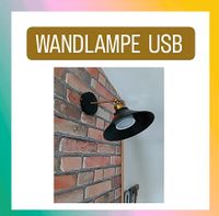 Wandlampe Wandleuchte Lampe Industrie Usb Retro Bremen - Horn Vorschau