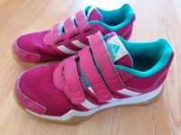 Adidas Turnschuhe Sportschuhe Gr 35 pink Mädchen Klettverschluss Nordrhein-Westfalen - Rheurdt Vorschau