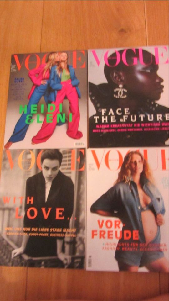 4x Vogue Magazin Januar - Juni 2021 neuwertig in Worms