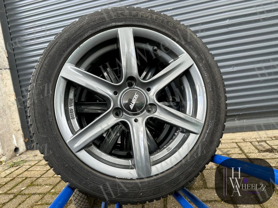 ALUTEC Grip SMART ForTwo Typ 451 II 2. Generation - 15 Zoll Sommerräder 3x112 ➡️ 5J + 6x15 Felgen Alufelgen ➡️ grau Antrazit for two auch Brabus in Bünde