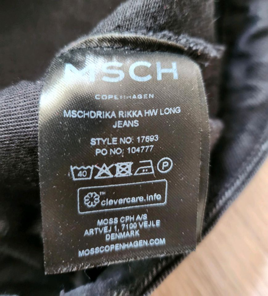 MSCH Copenhagen / Drika Rikka / high-waist-Jeans/ wide leg / XS in Herrsching