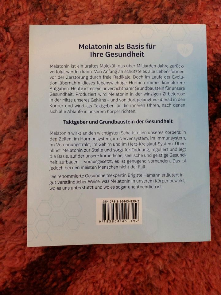 Buch über Melatonin von B. Hamann in Esslingen