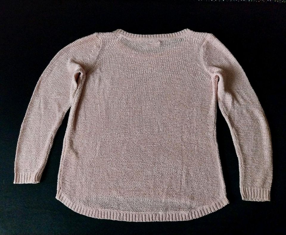 2 Pullover Cecil Strickpullover braun/glitzer, Only Pullover rosa in Steinhagen