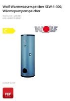 Wolf SEW-1 300 Wärmepumpenspeicher NEU CHA Artikel Nr. 2483881 Hessen - Offenbach Vorschau