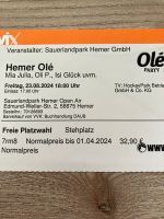 1 Ticket Hemer Olé 23.08.2024 Nordrhein-Westfalen - Fröndenberg (Ruhr) Vorschau