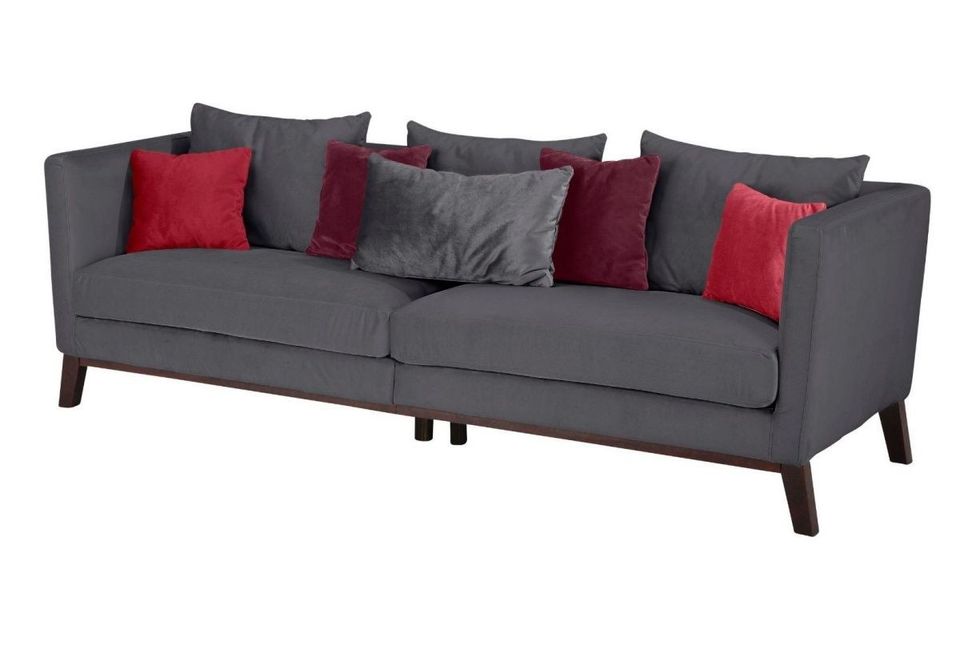 sofa Big-Sofa 250cm ✅  4sitzer ✅ Holzbeinen couch Samt Modern Neu in Hamburg