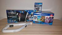 Playstation ps4 ps5 vr brille mit AIM Controller und einem Spiel Berlin - Treptow Vorschau