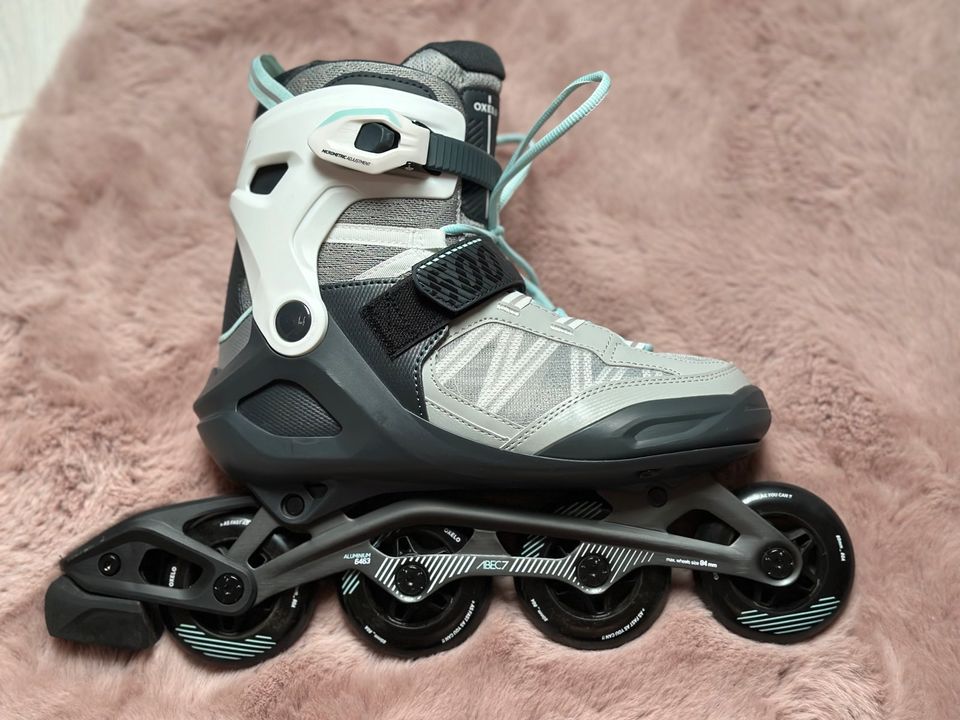 ❤️ Inline Skates FIT500 von Oxelo 41/42 wie Neu ❤️ in Gerwisch