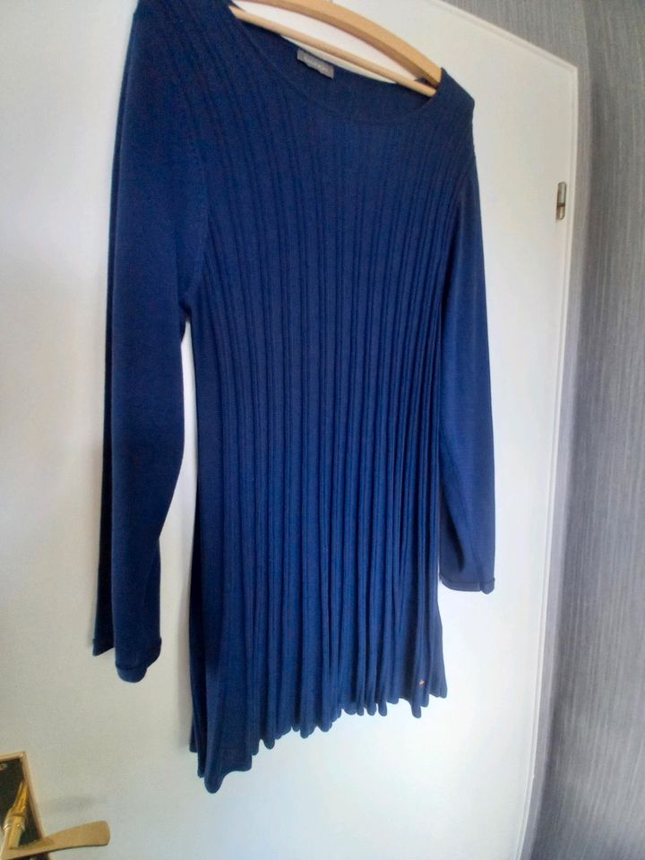 Samoon Long Pullover Blau Damen XL weicher Stoff elegant in Vallendar