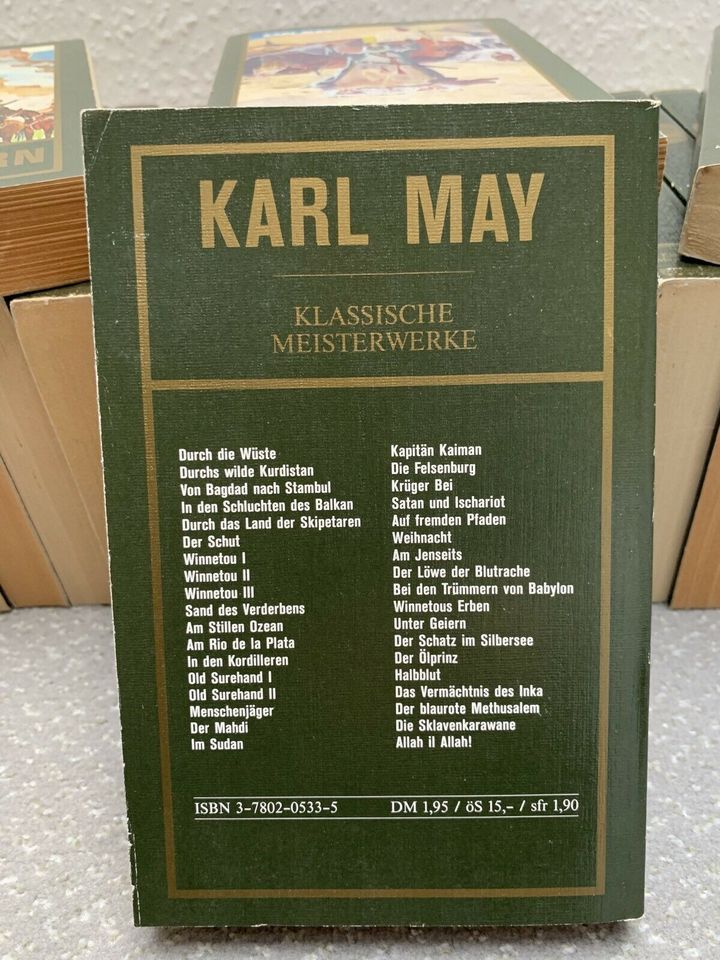 Karl May Bücher 36Stk in Lathen